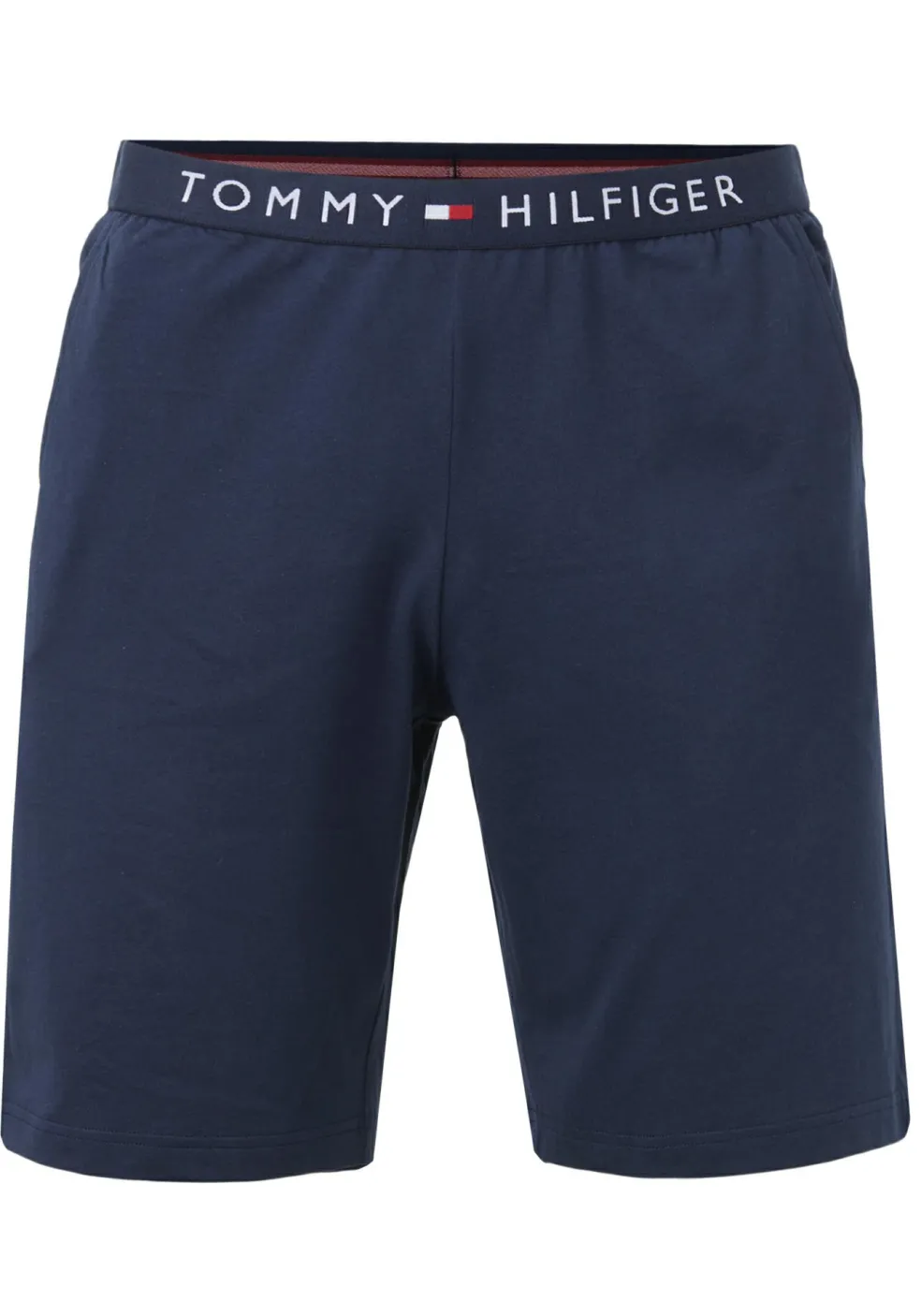 Tommy Hilfiger heren lounge short, korte broek dun, blauw