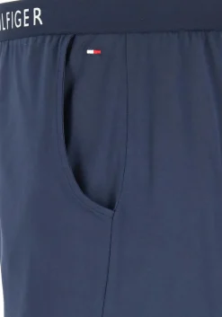 Tommy Hilfiger heren lounge short, korte broek dun, blauw