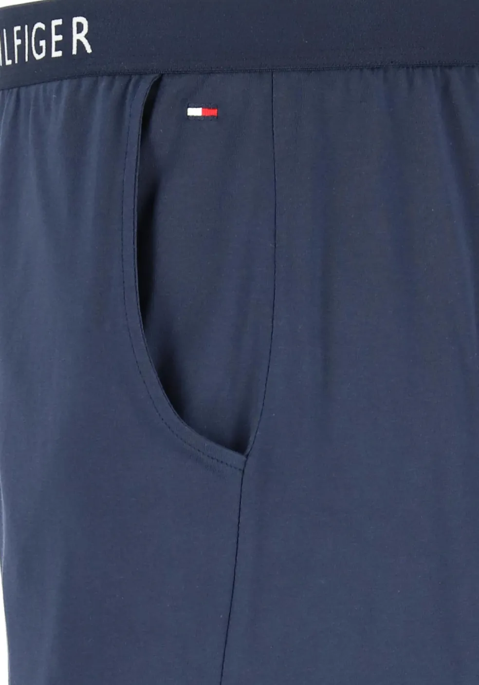 Tommy Hilfiger heren lounge short, korte broek dun, blauw
