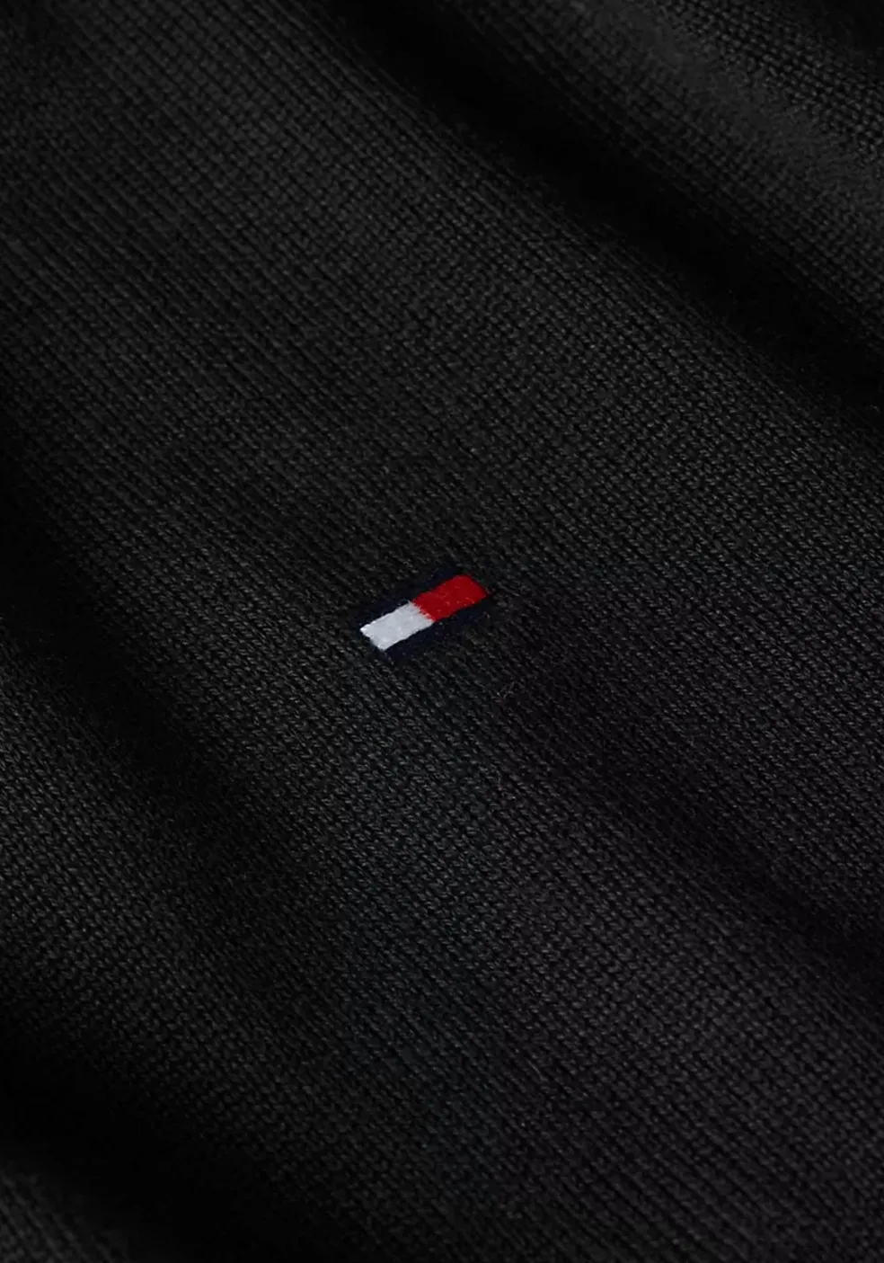 Tommy Hilfiger heren pullover katoen, zwart