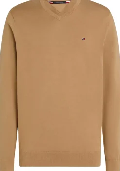 Tommy Hilfiger heren pullover katoen, camel