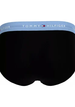 Tommy Hilfiger hipster briefs (5-pack), heren slips, zwart met gekleurde tailleband