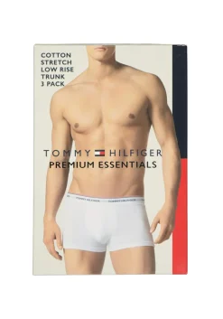 Tommy Hilfiger low rise trunk (3-pack), lage heren boxers kort, zwart
