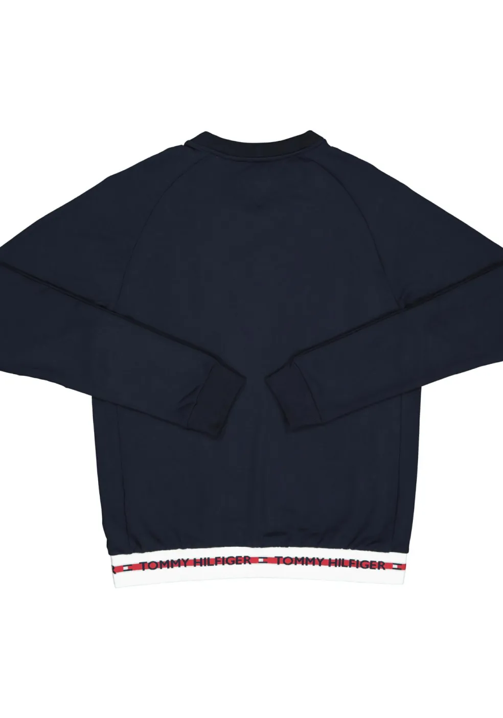 Tommy Hilfiger Nature Tech sweatshirt, heren trui O-hals, middeldik, blauw