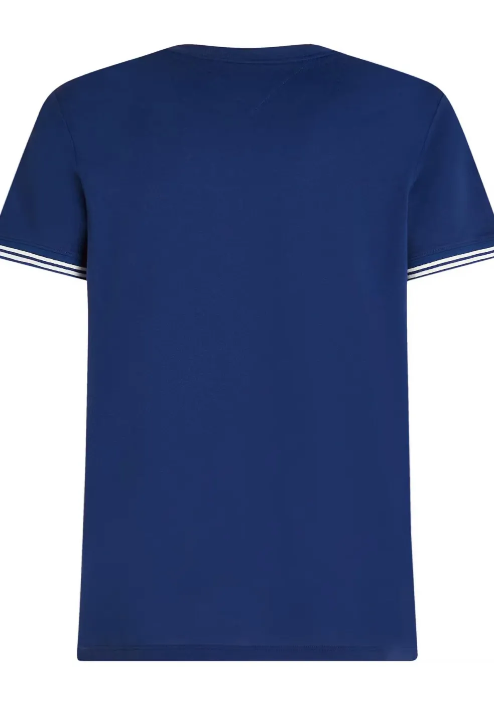 Tommy Hilfiger Performance Tipped Tee, heren T-shirt korte mouw O-hals, blauw