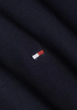 Tommy Hilfiger Performance Tipped Tee, heren T-shirt korte mouw O-hals, donkerblauw