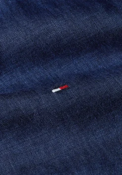 Tommy Hilfiger Pigment Dyed Regular Fit Shirt, popeline, donkerblauw