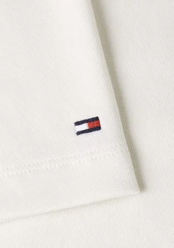 Tommy Hilfiger Pique Pocket Tee, heren T-shirt korte mouw O-hals, offwhite