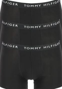 Tommy Hilfiger Recycled Essentials trunks (3-pack), heren boxer normale lengte, zwart