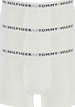 Tommy Hilfiger Recycled Essentials trunks (3-pack), heren boxer normale lengte, wit