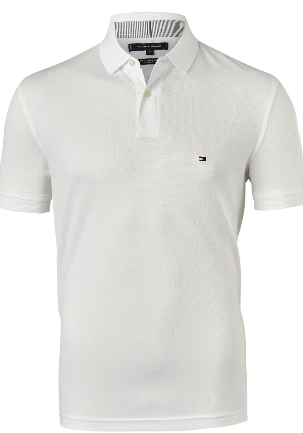 Tommy Hilfiger 1985 regular fit polo, wit