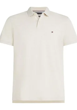 Tommy Hilfiger 1985 Regular Polo, heren poloshirt, offwhite