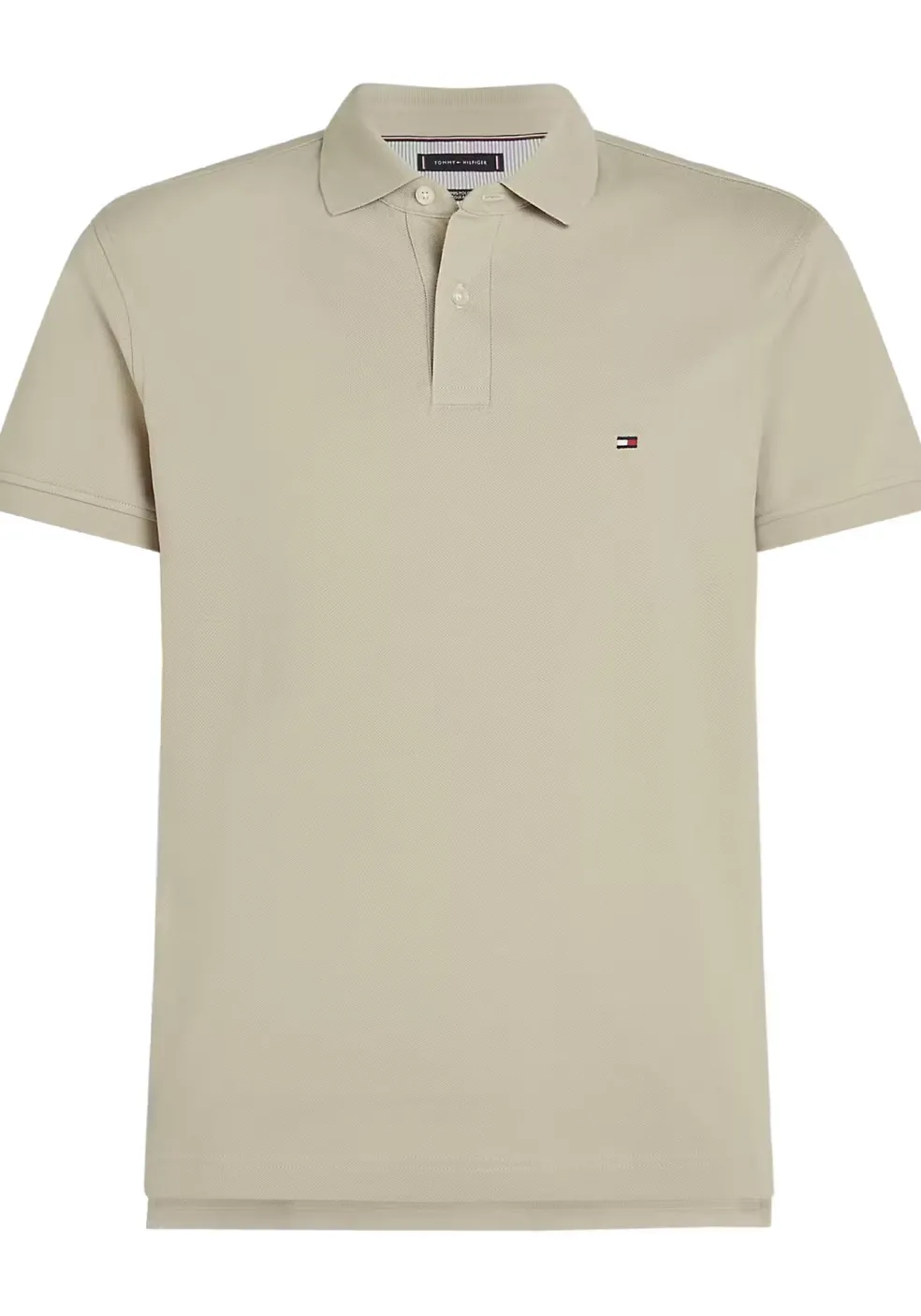 Tommy Hilfiger 1985 Regular Polo, heren poloshirt, beige