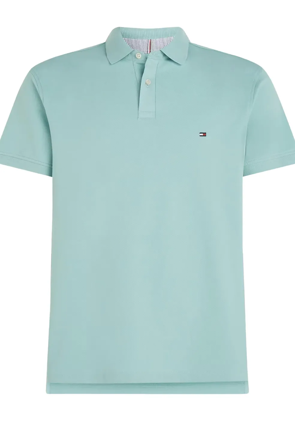 Tommy Hilfiger 1985 Regular Polo, heren poloshirt, licht aqua