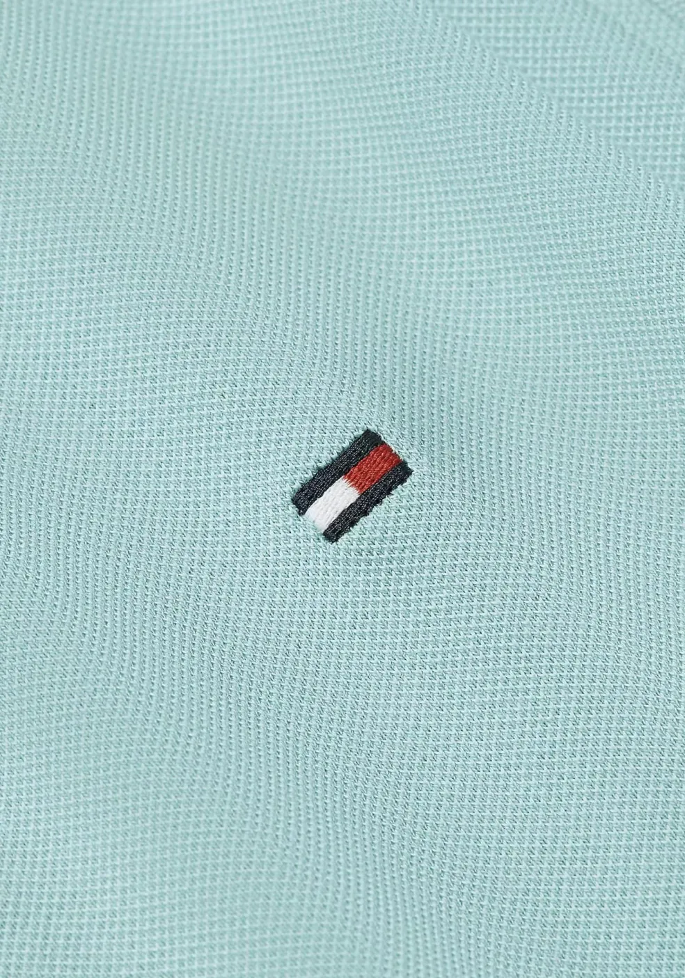 Tommy Hilfiger 1985 Regular Polo, heren poloshirt, licht aqua