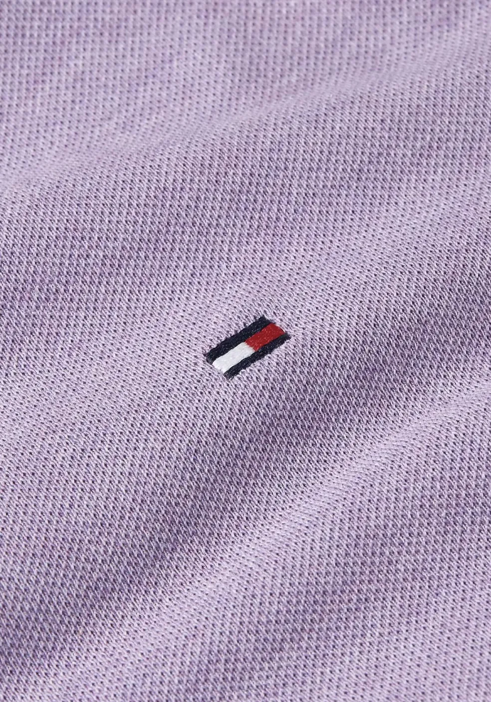 Tommy Hilfiger 1985 Regular Polo, heren poloshirt, lila melange