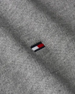 Tommy Hilfiger 1985 Regular Polo, heren poloshirt, middengrijs melange