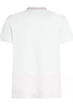 Tommy Hilfiger Regular Polo, heren poloshirt, wit