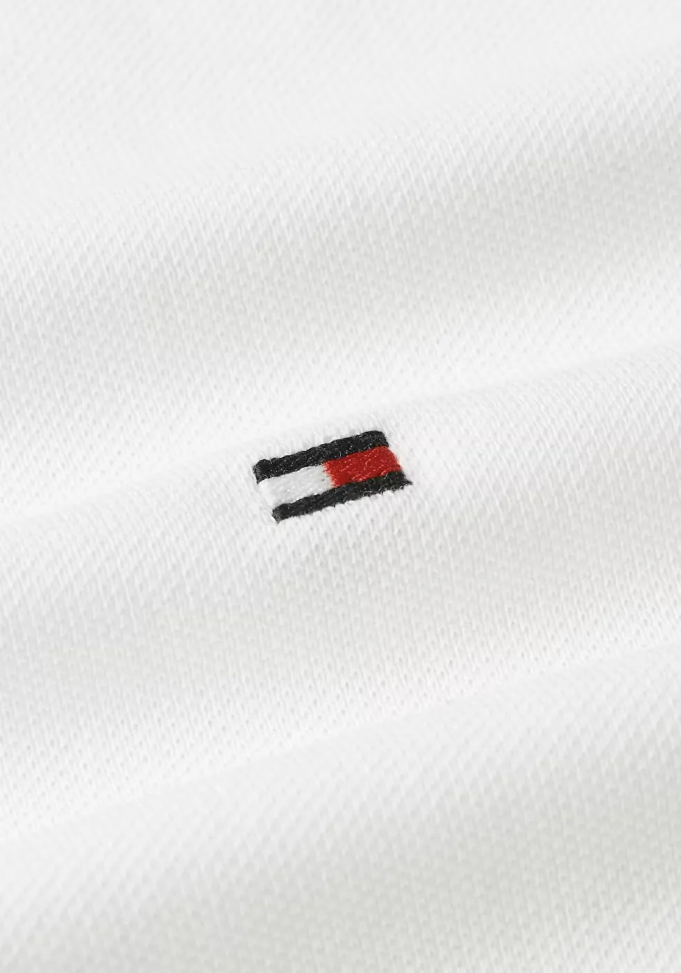 Tommy Hilfiger Regular Polo, heren poloshirt, wit