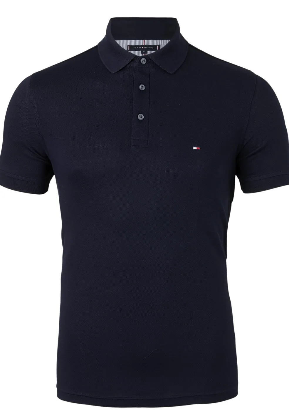 Tommy Hilfiger 1985 slim fit polo, donkerblauw, Desert Sky