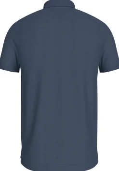 Tommy Hilfiger 1985 Slim Polo, heren poloshirt, blauw