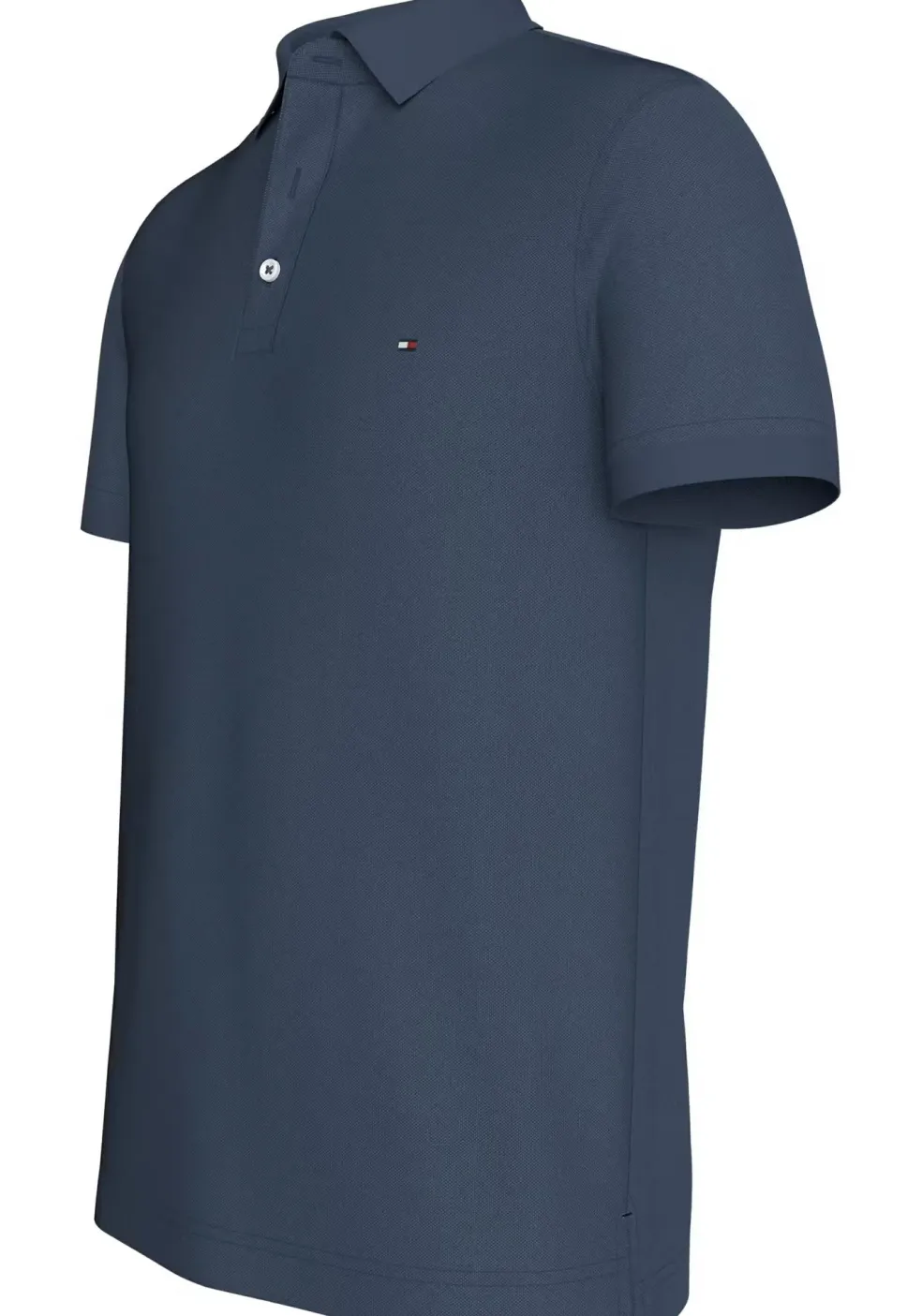 Tommy Hilfiger 1985 Slim Polo, heren poloshirt, blauw