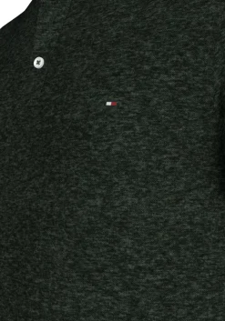 Tommy Hilfiger 1985 Slim Polo, heren poloshirt, blauw melange