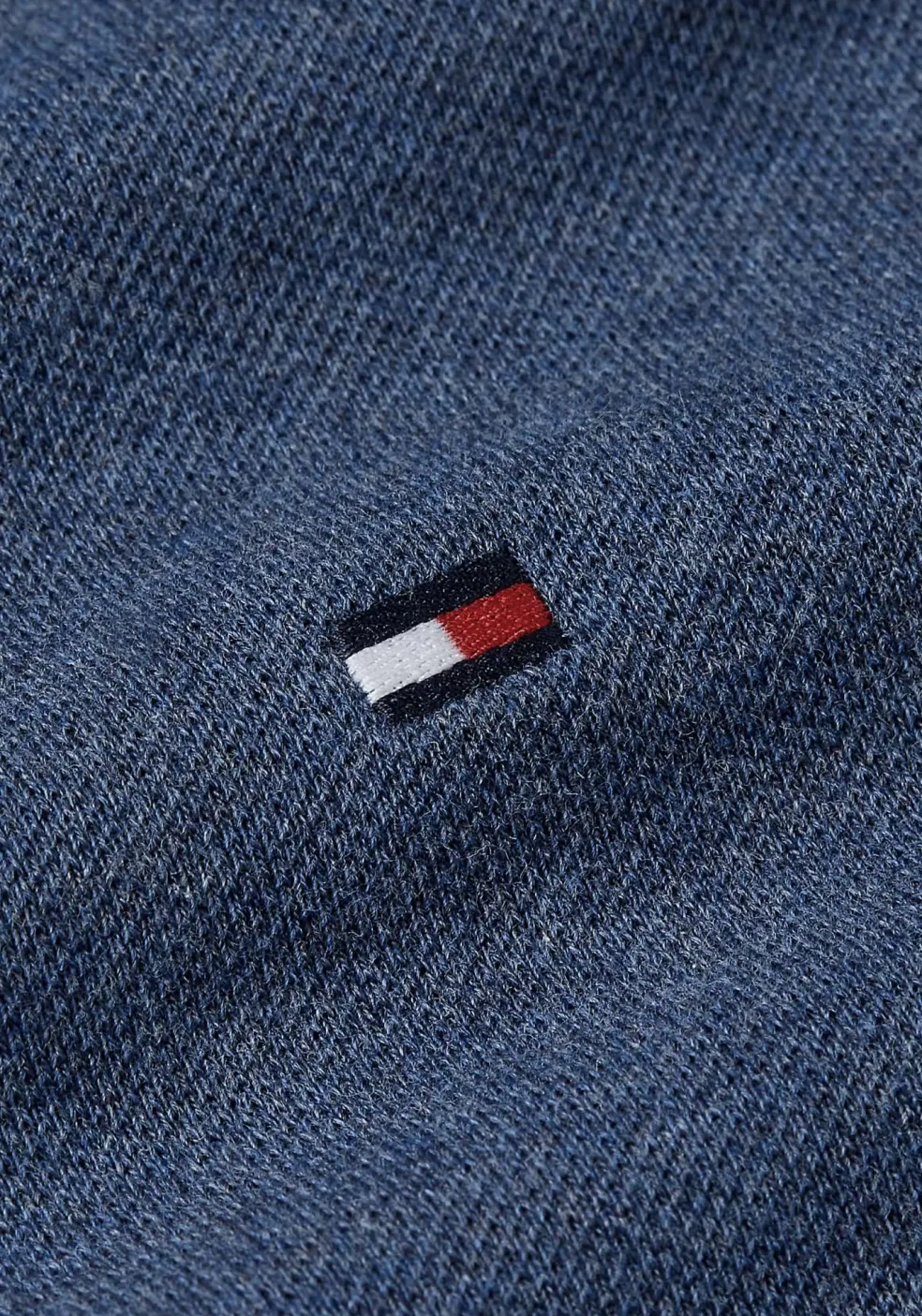 Tommy Hilfiger 1985 Slim Polo, heren poloshirt, blauw