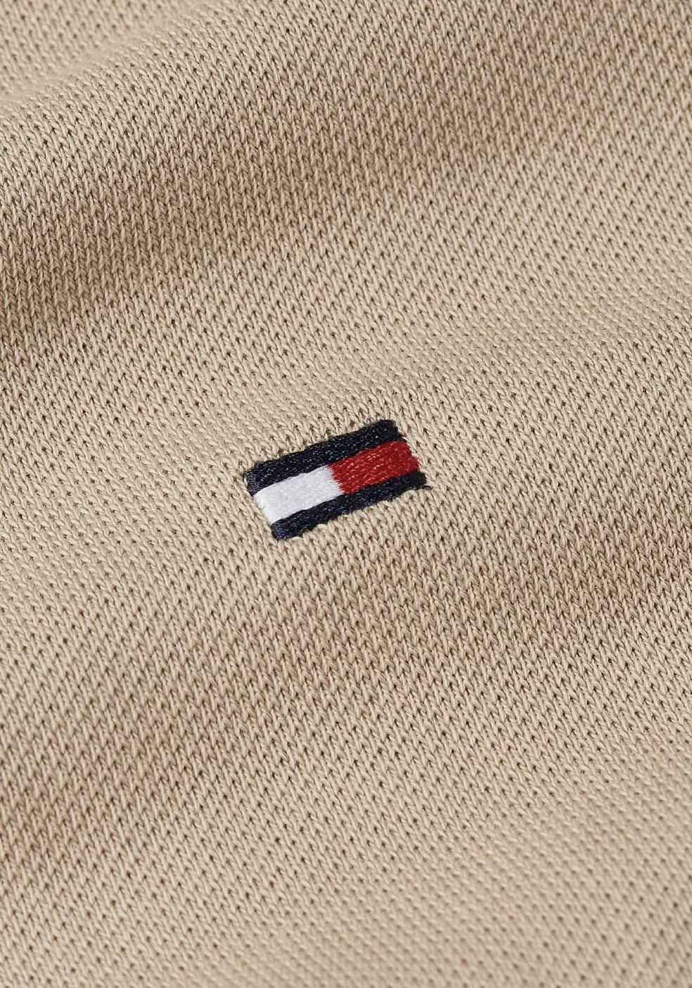 Tommy Hilfiger 1985 Slim Polo, heren poloshirt, beige