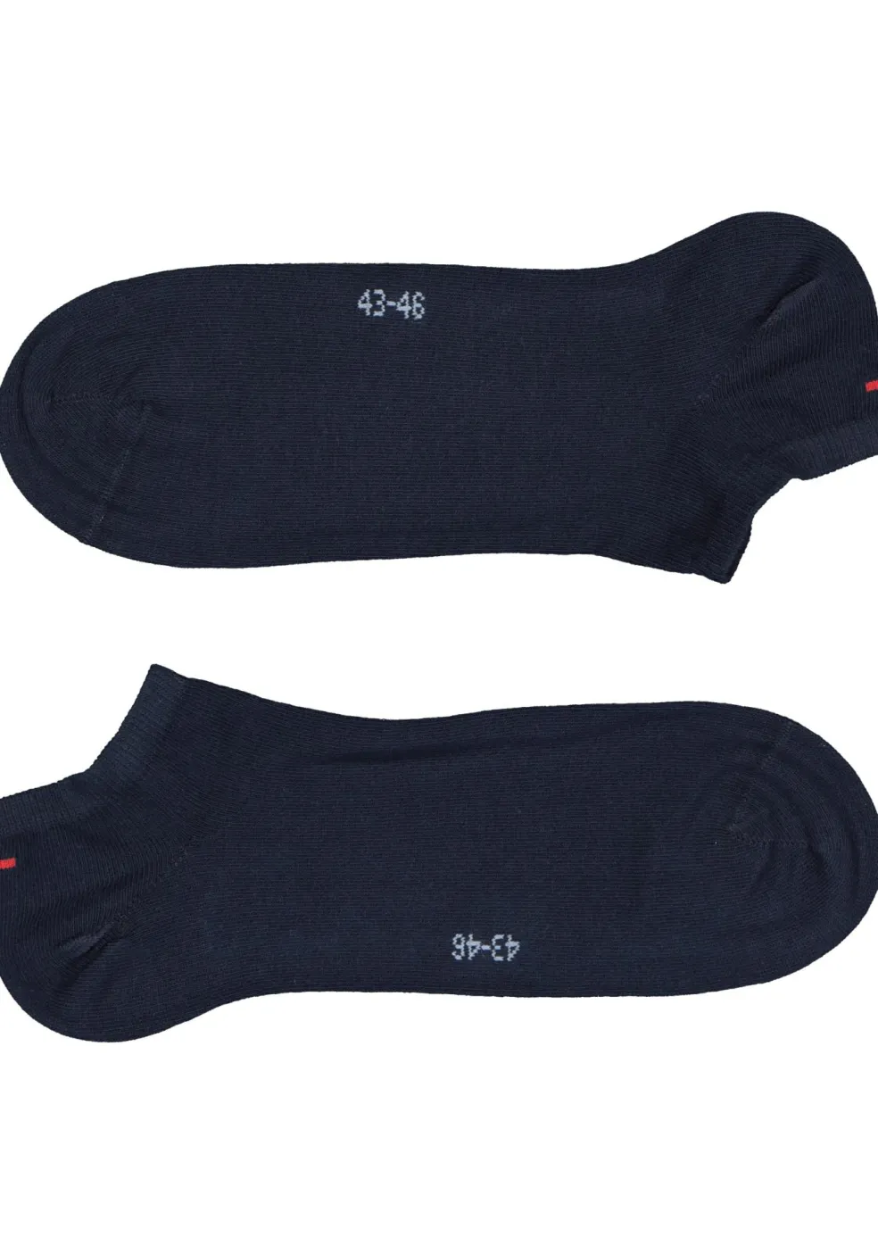 Tommy Hilfiger Sneaker Socks (2-pack), heren enkelsokken katoen, dark navy