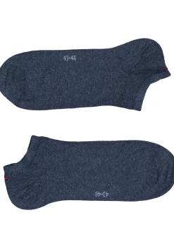 Tommy Hilfiger Sneaker Socks (2-pack), heren enkelsokken katoen, jeans blauw