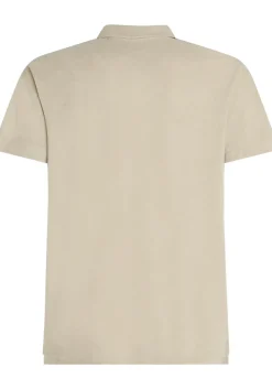 Tommy Hilfiger Towelling Regular Polo, heren poloshirt, beige