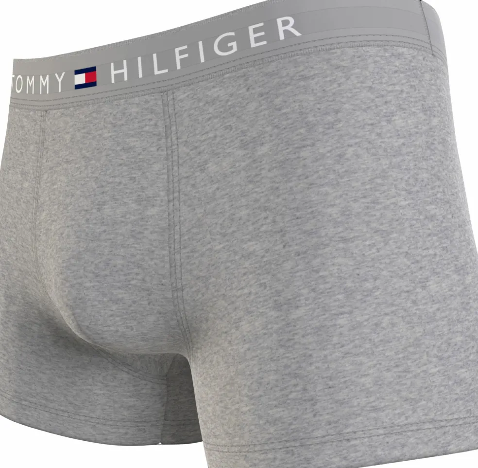 Tommy Hilfiger trunk (3-pack), heren boxers normale lengte, blauw, grijs, wit