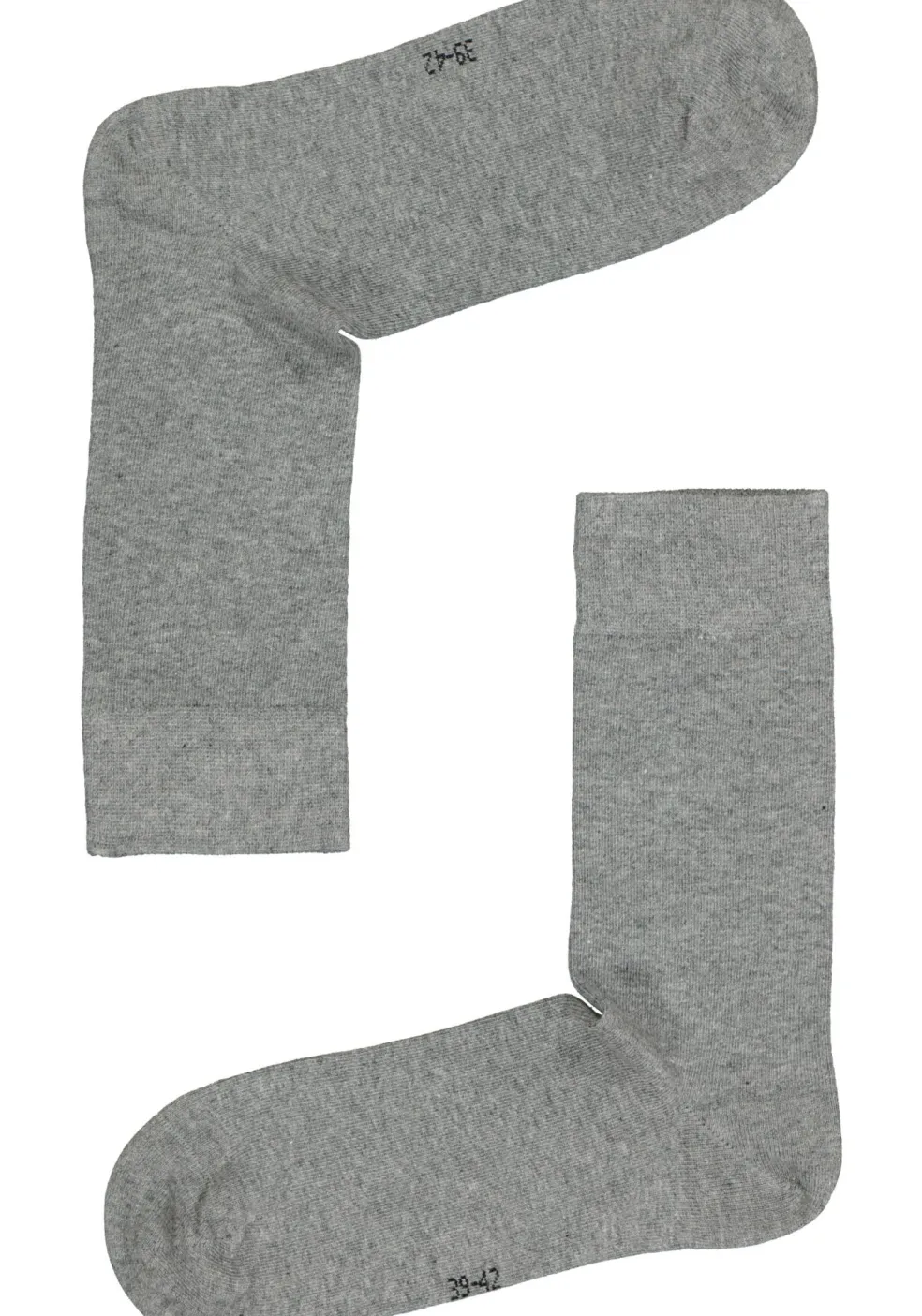 VENT herensokken katoen (2-pack), grijs