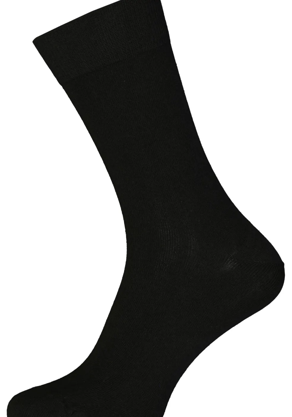VENT herensokken katoen (5-pack), zwart