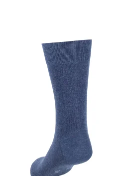 VENT herensokken katoen (2-pack), jeansblauw