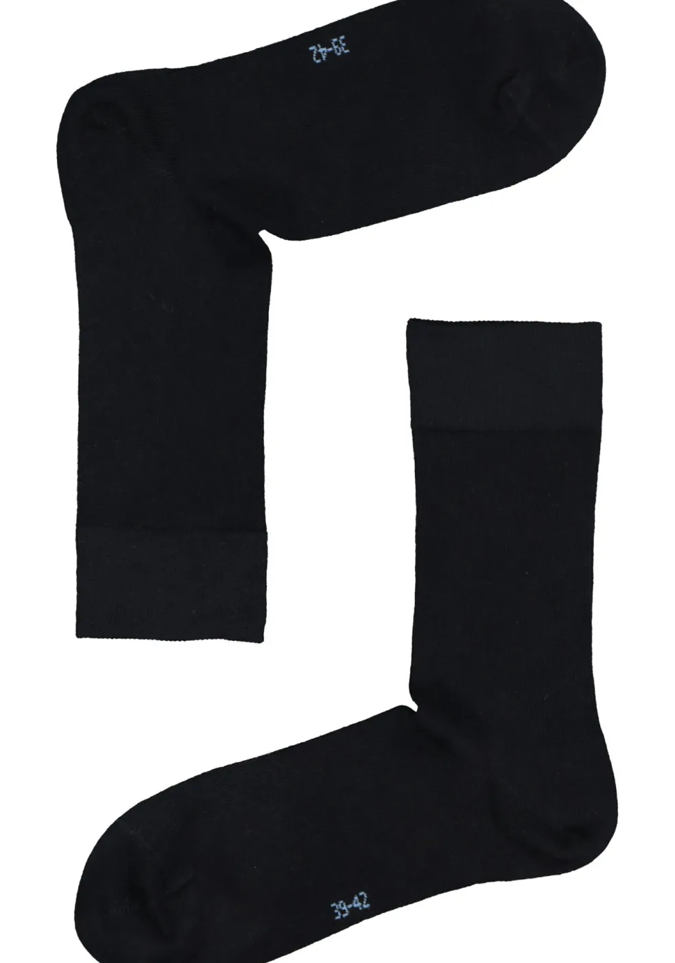 VENT herensokken katoen (5-pack), zwart, navy en jeansblauw