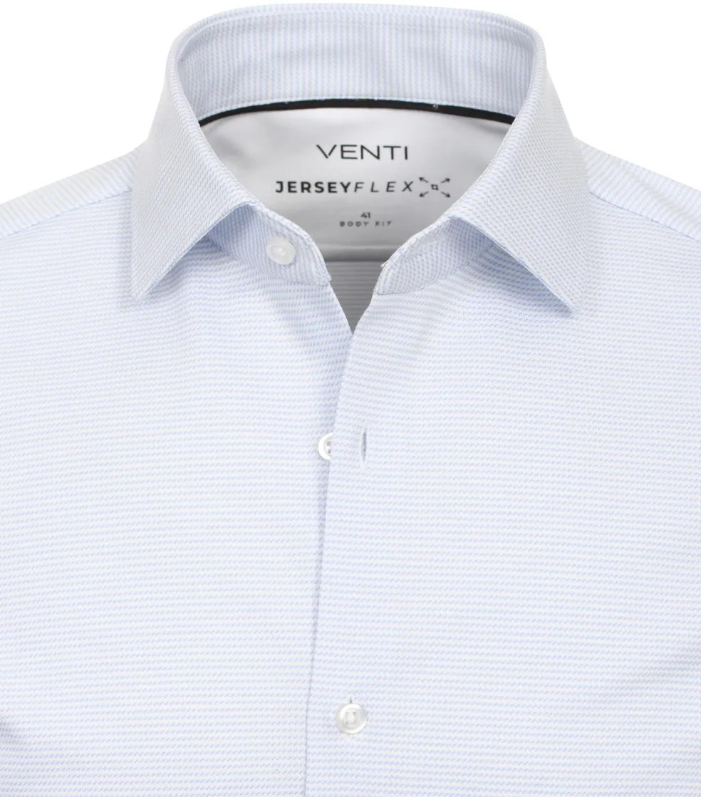 VENTI body fit overhemd, jersey, groen