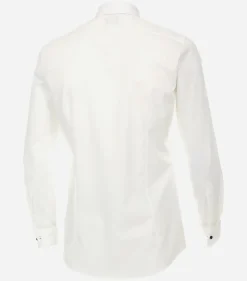 VENTI body fit overhemd, popeline, wit