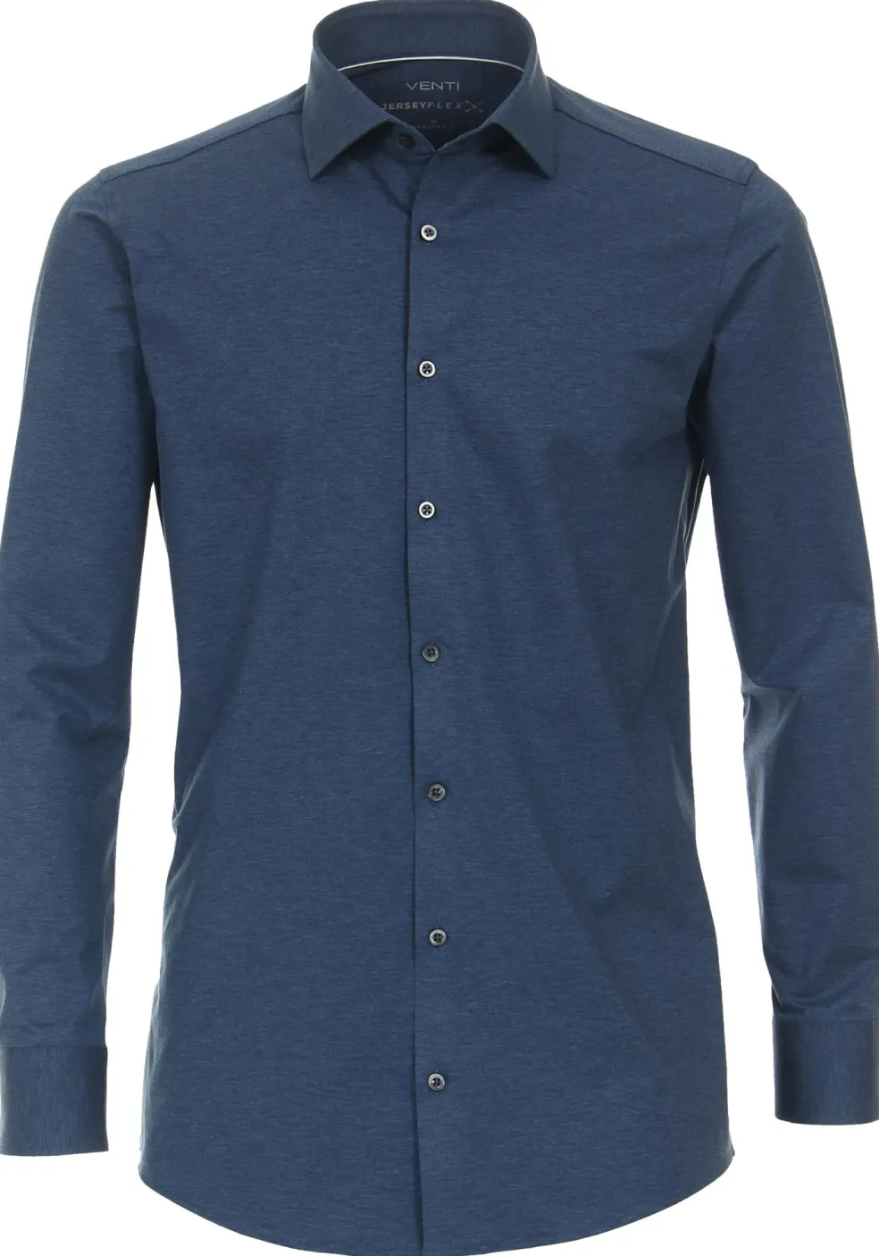 VENTI modern fit overhemd, jersey, blauw