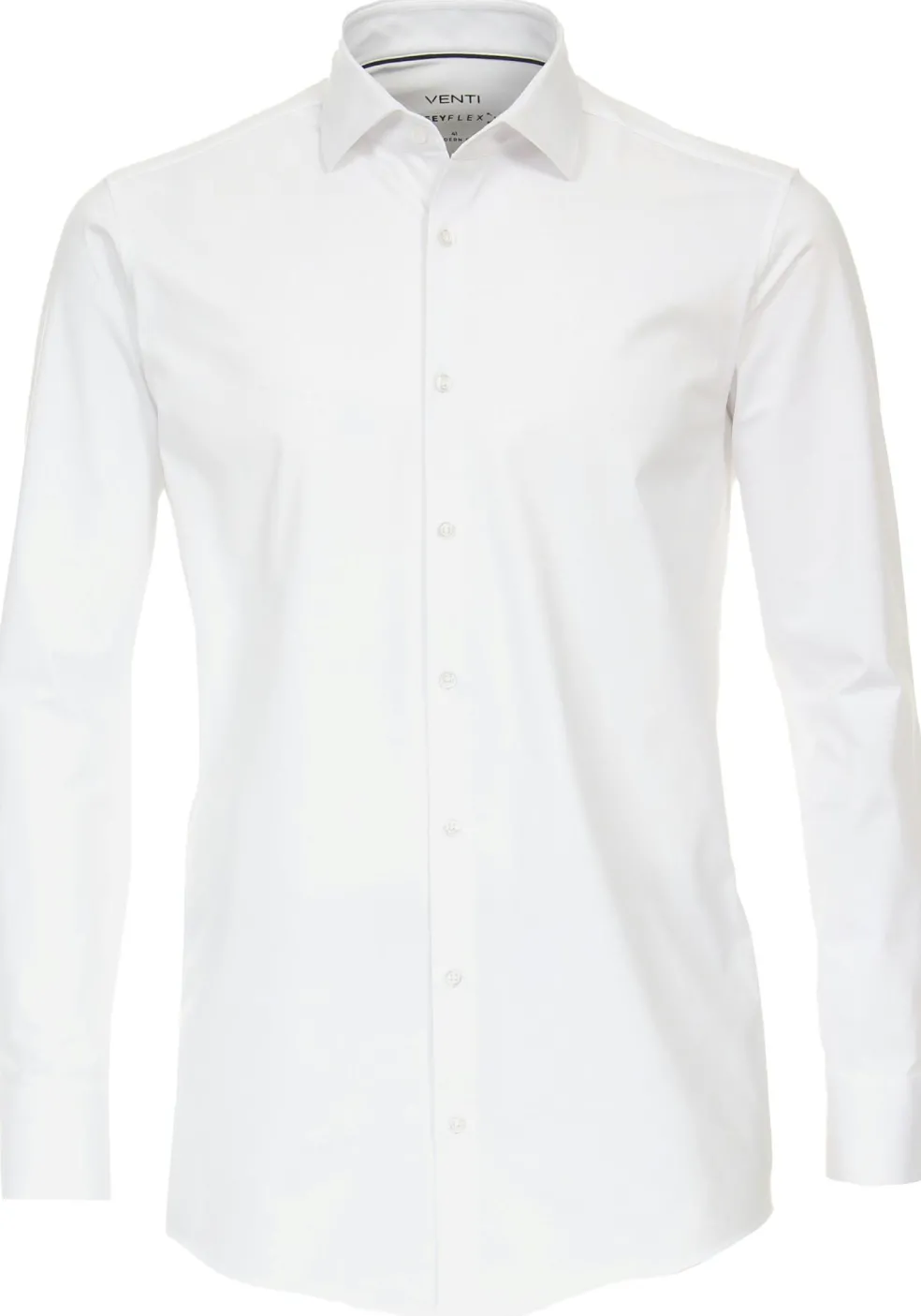 VENTI modern fit overhemd, jersey, wit