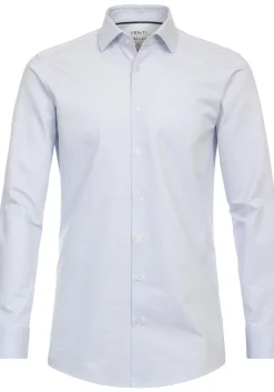 VENTI modern fit overhemd, jersey, blauw