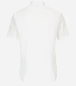 VENTI modern fit overhemd, korte mouw, popeline, wit