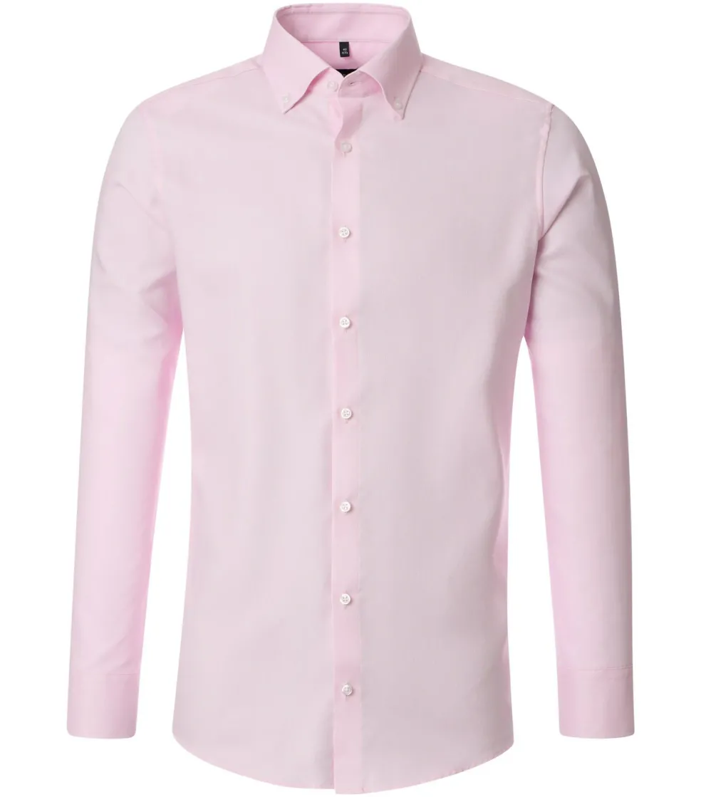 VENTI modern fit overhemd, Oxford, roze