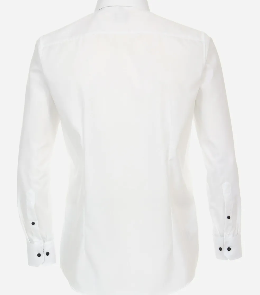 VENTI modern fit overhemd, popeline, wit