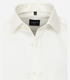 VENTI modern fit overhemd, twill, beige