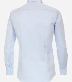 VENTI modern fit overhemd, twill, blauw